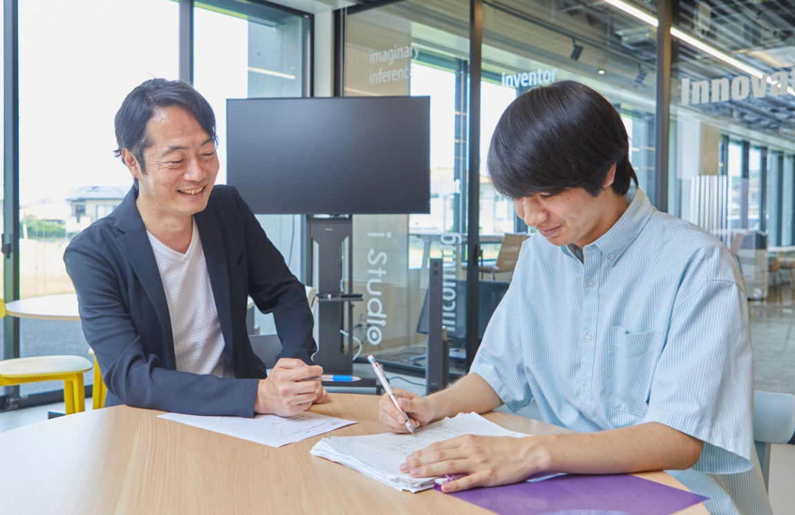個別相談の様子