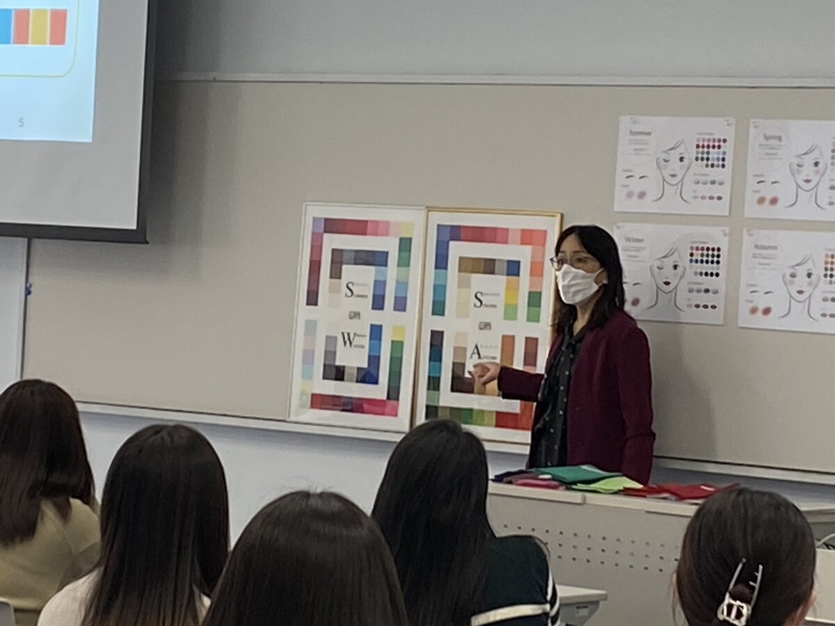 【開催報告】学生相談室ワークショップ「自分色を見つけよう！パーソナルカラーで自分らしさをさらに素敵に」