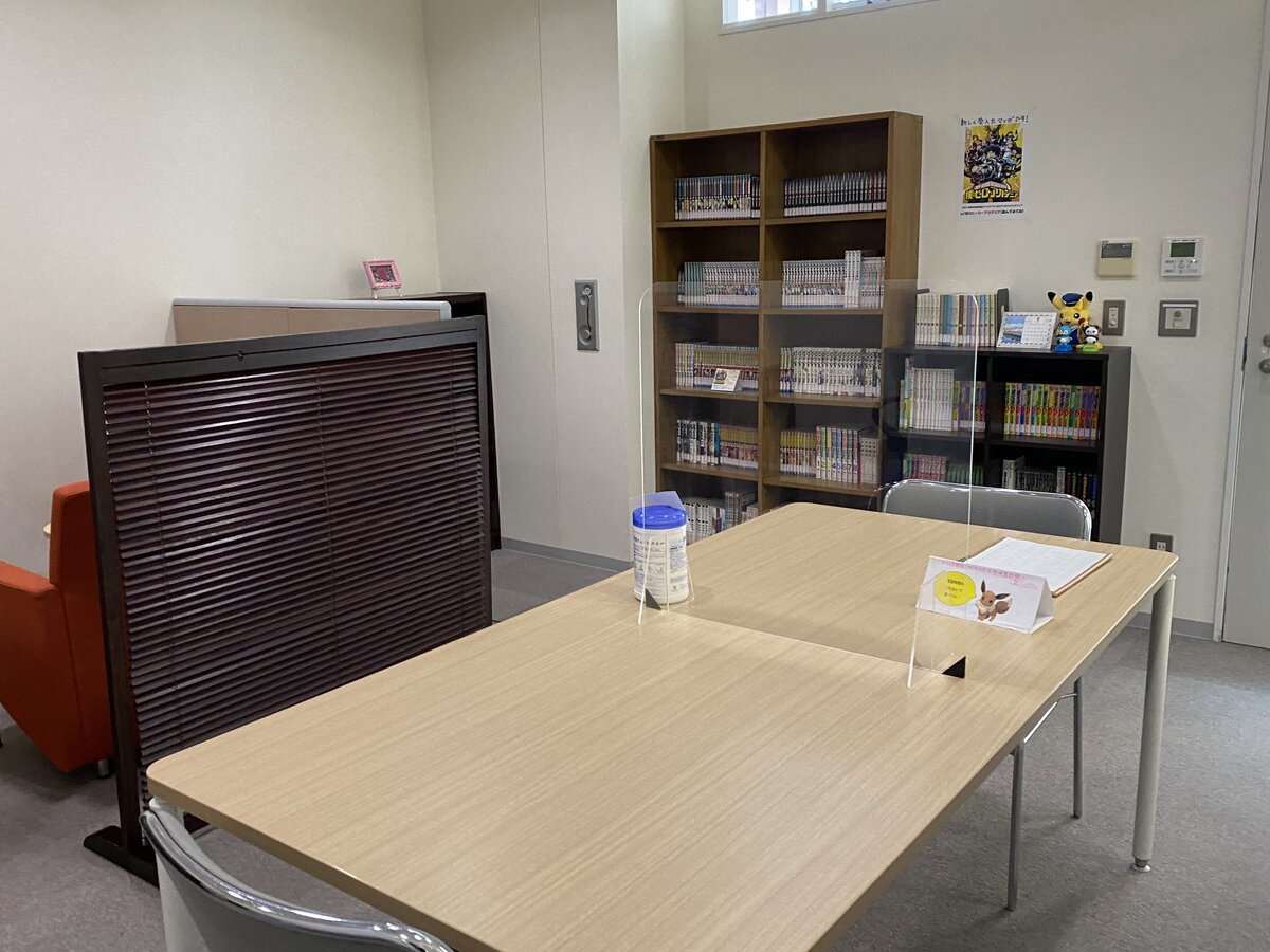 学生相談室は春休みもオープン。こころの休憩室には新着本も！