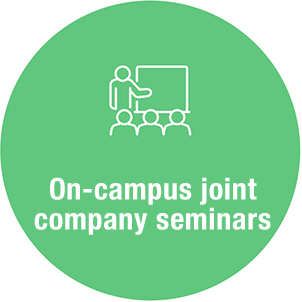 On-campus joint company seminars