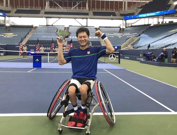 【卒業生の活躍】国枝慎吾選手、テニス全米オープン5年ぶり7度目の優勝！