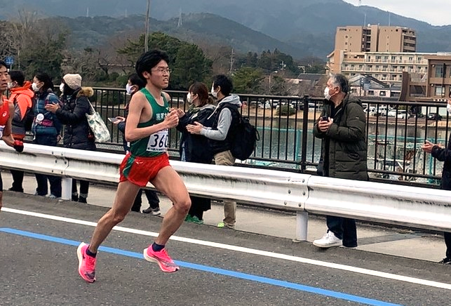 本学陸上競技部員　びわ湖毎日マラソンで健闘