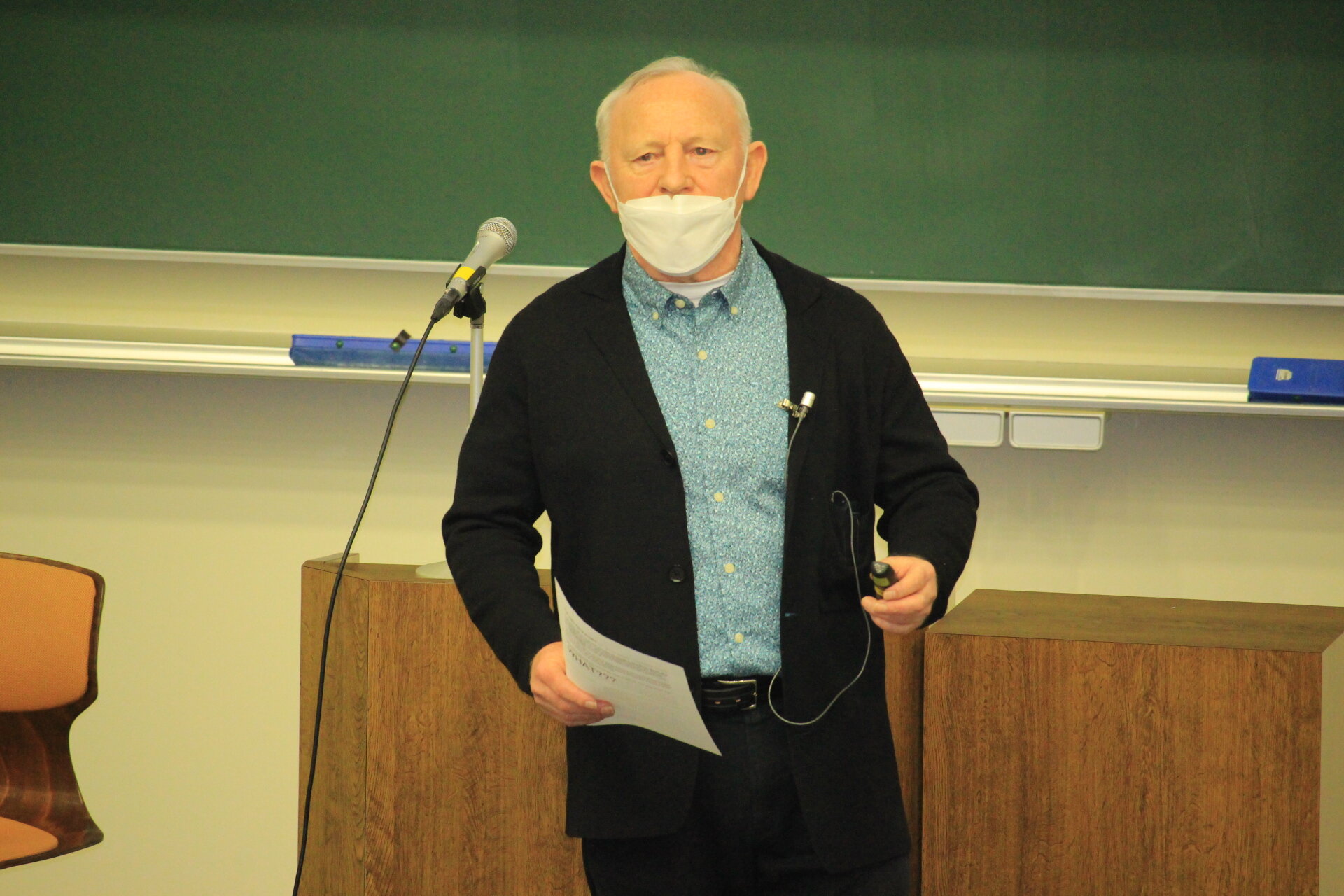 【開催報告】マクヴェイ ポール  C. 特任教授 最終講義を開催