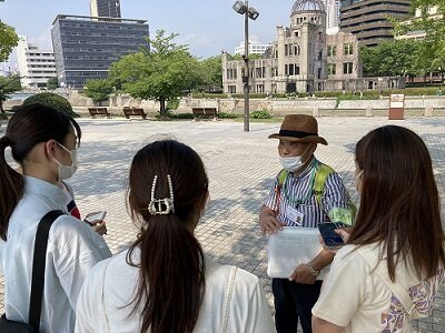 自主企画ゼミ「ヒロシマで考える戦争と原子力」広島でフィールドワークを実施