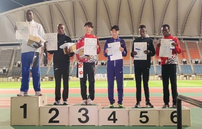 【学生の活躍】陸上競技部 ケニア人留学生が躍進「10000メートル5位」入賞
