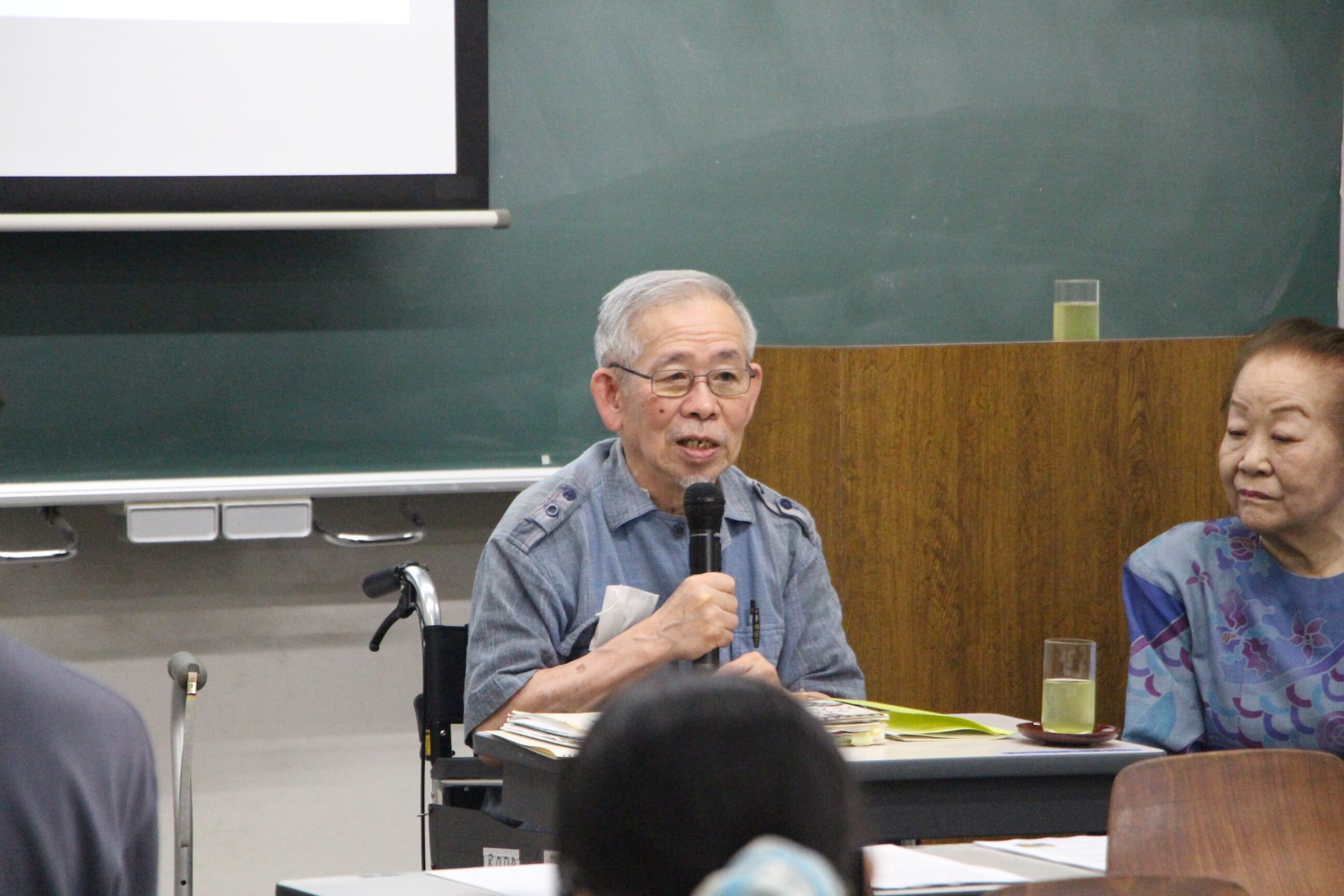 【開催報告】竹原茂名誉教授、竹原和恵様による特別講義