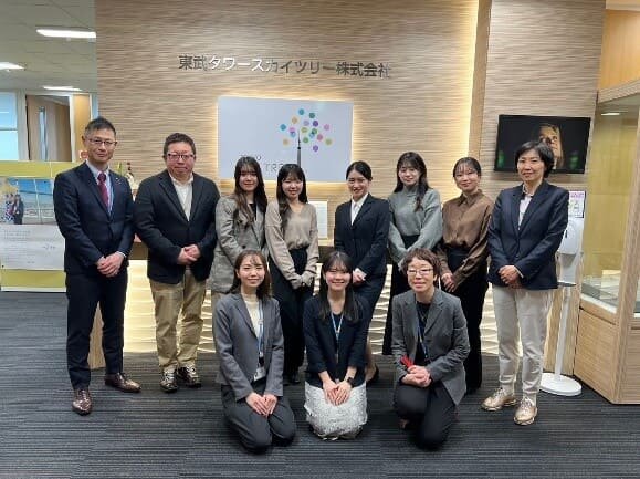 経済学部経営学科の3年生が東武タワースカイツリー株式会社へビジネス・プレゼンテーションを行いました
