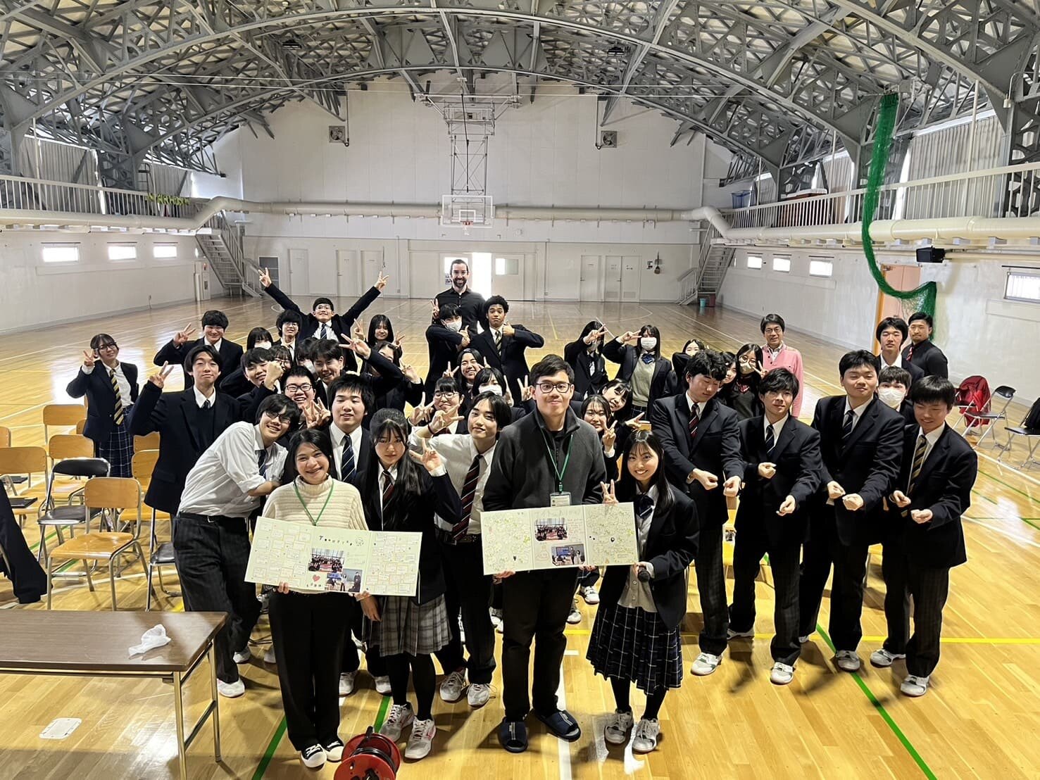 【学生の(huo)活()躍】タイからの特別聴講生が提携校・北海道ニセコ高校でインターンシップ