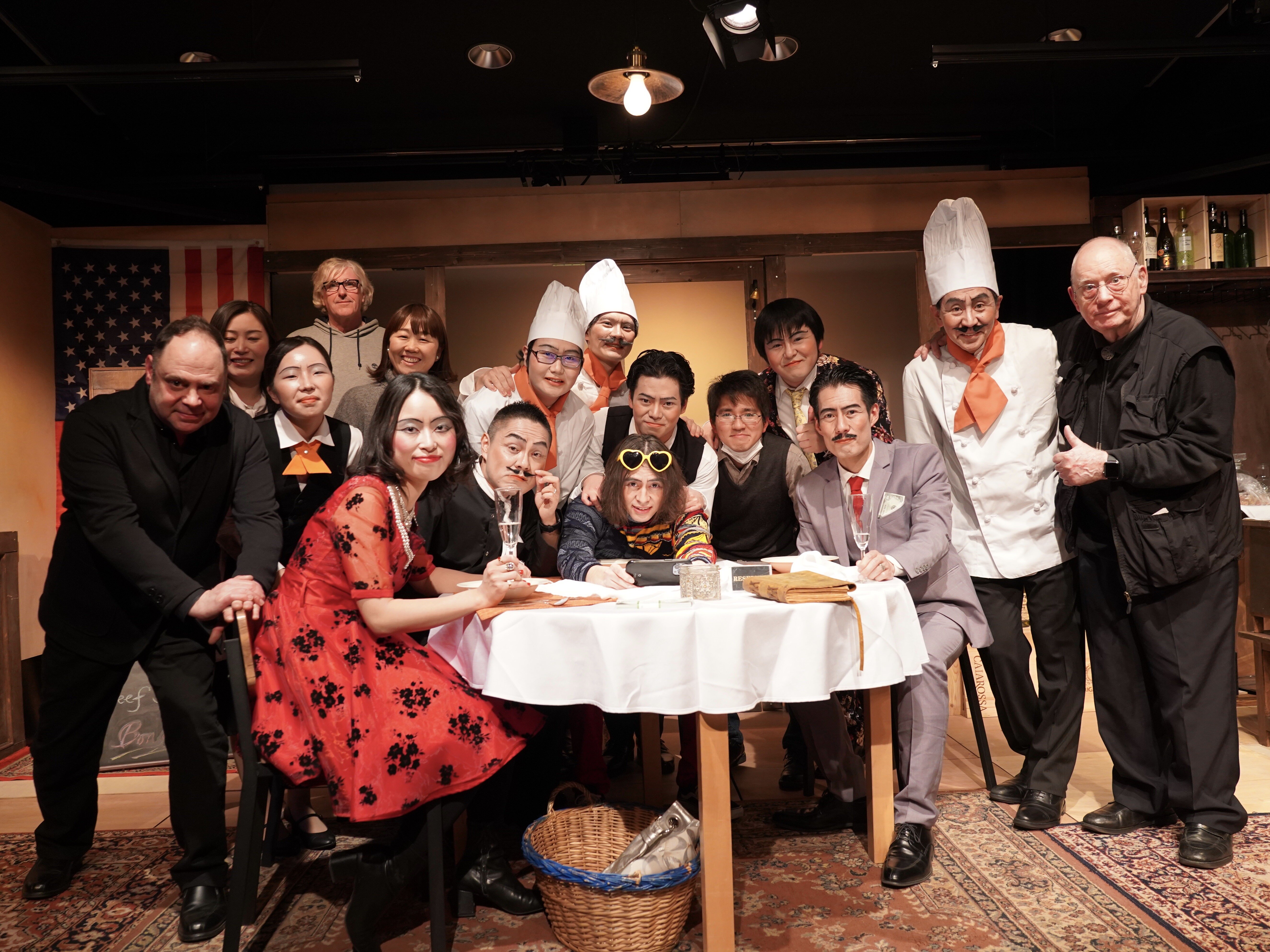 【()開催報告】英語()劇グループ公演『Recipe for Murder』