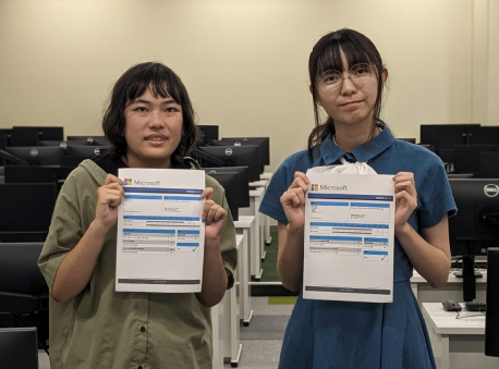 【学生の活躍】2024年度第1回　マイクロソフト オフィス スペシャリスト（MOS）学内試験実施