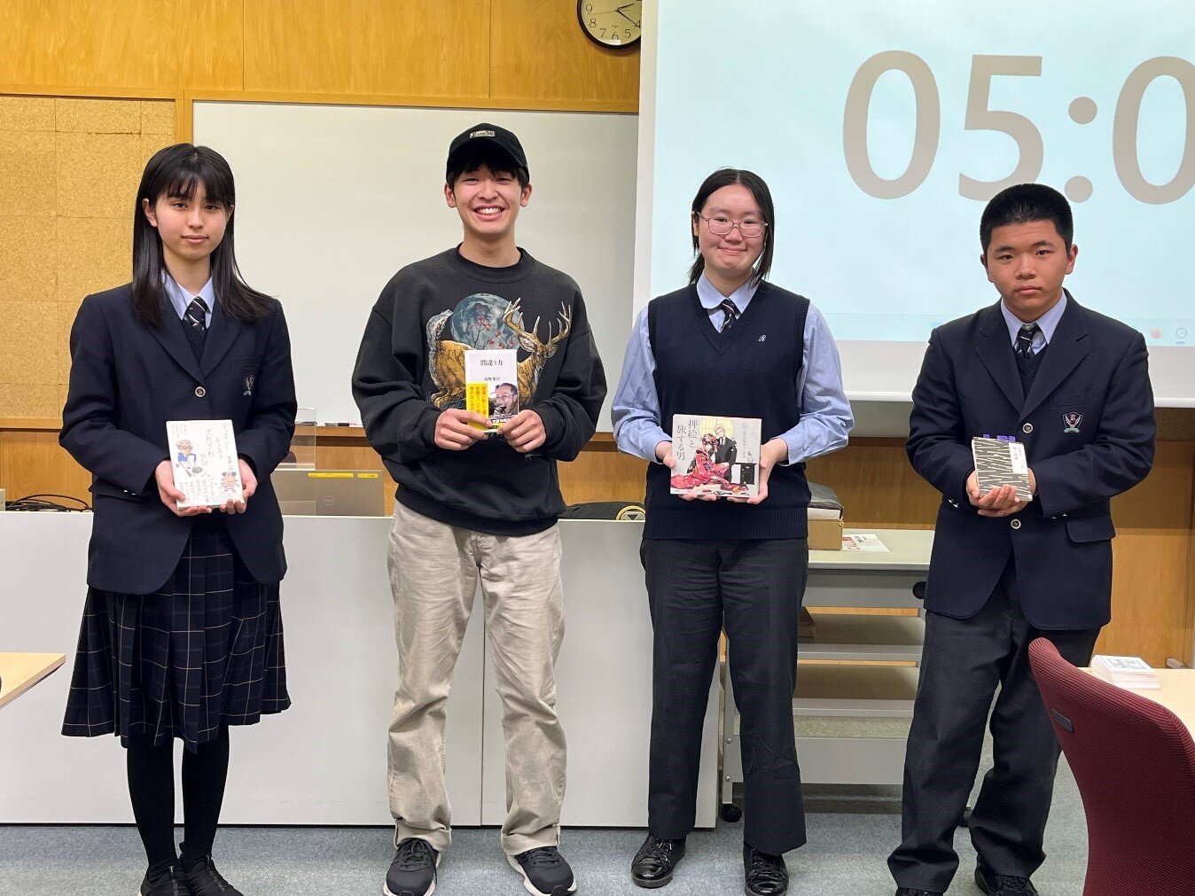 【開催報告】ビブリオバトル（麗澤高校・麗澤大学共同開催）