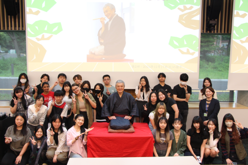 【開催報告】唐木重典副学長による落語会を実施