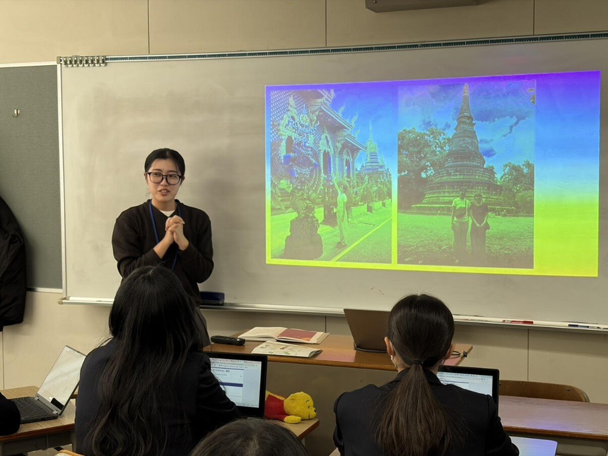 北海道ニセコ高等学校で国際学部学生がインターンシップ