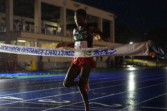 【駅伝部】ホクレン・ディスタンスチャレンジ士別大会でもブライアン選手が男子5000m優勝！