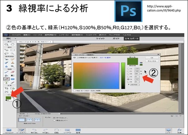 景観分析から、まちの魅力を高める提案を行う.jpg