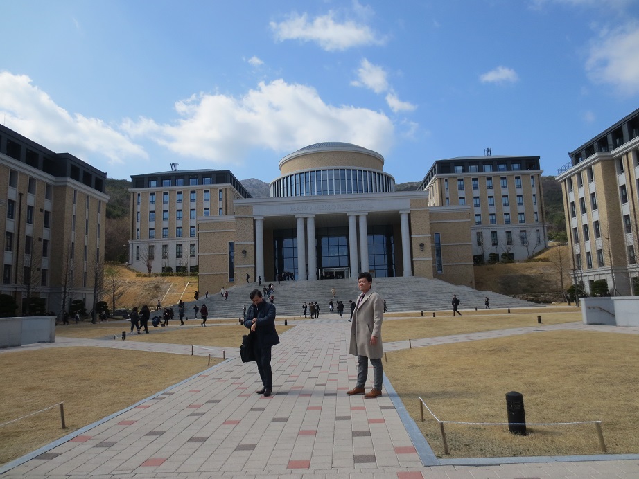 釜山外国語大学校(韓国)を訪問 麗澤大学