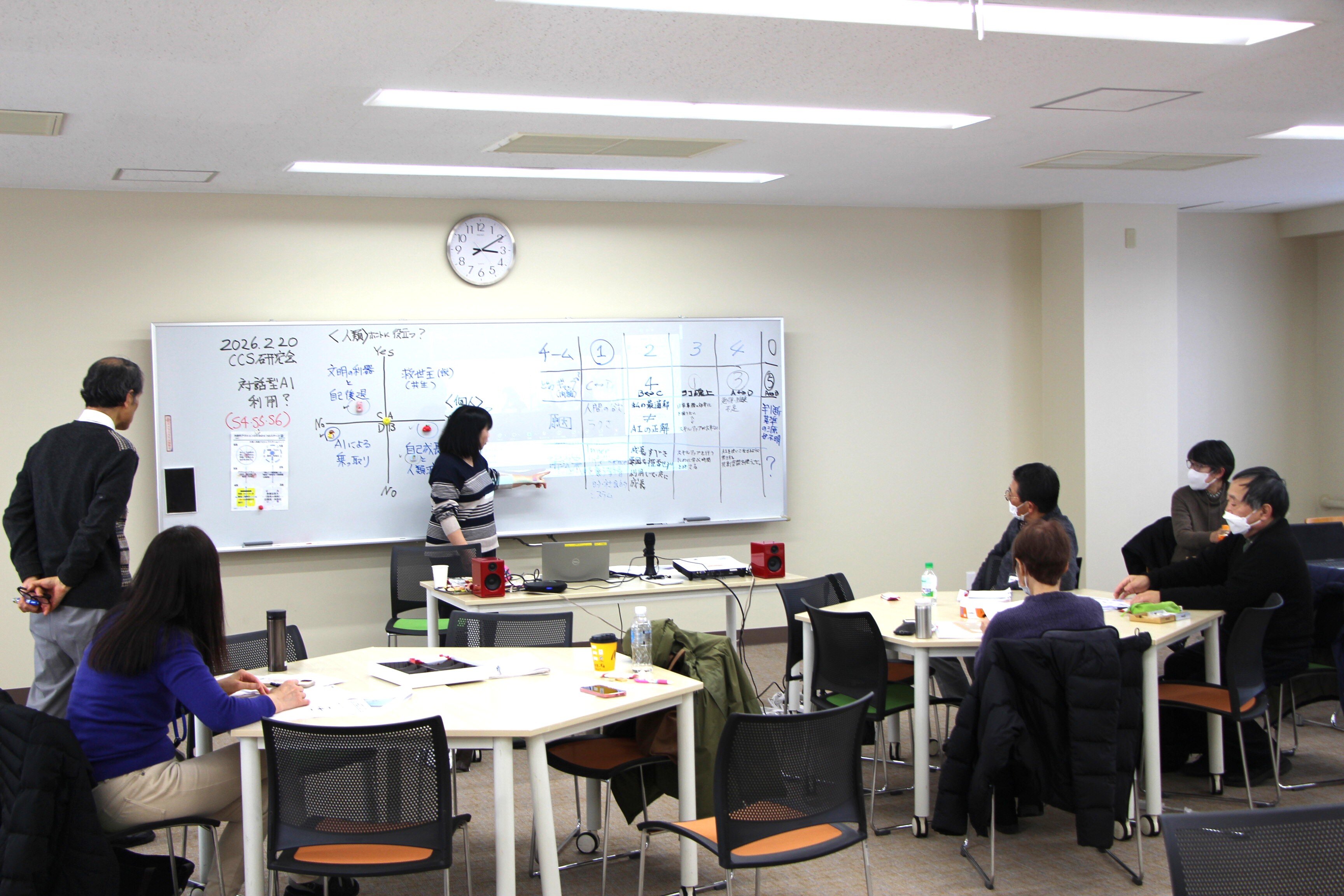 【開催報告】共創空間研究センター　2月研究会を開催